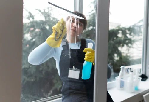 Nettoyage de vitres intérieures et extérieures à Cellé